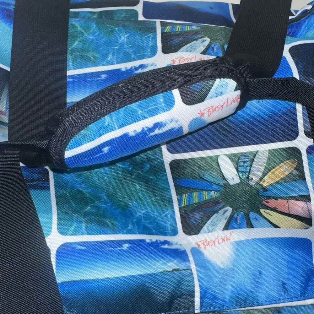 Kavu Busy Living Surfboard Duffel Bag Beach Life